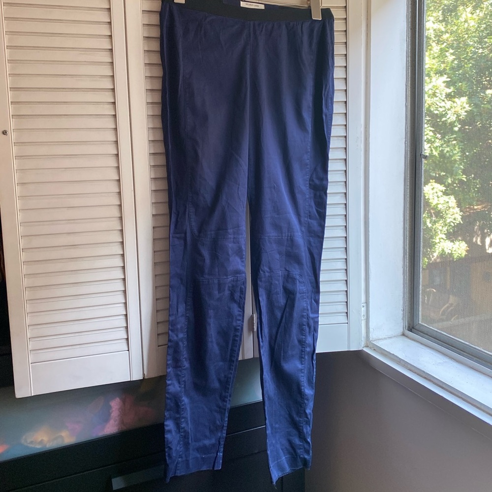 Helmut Lang navy stretchy leggings